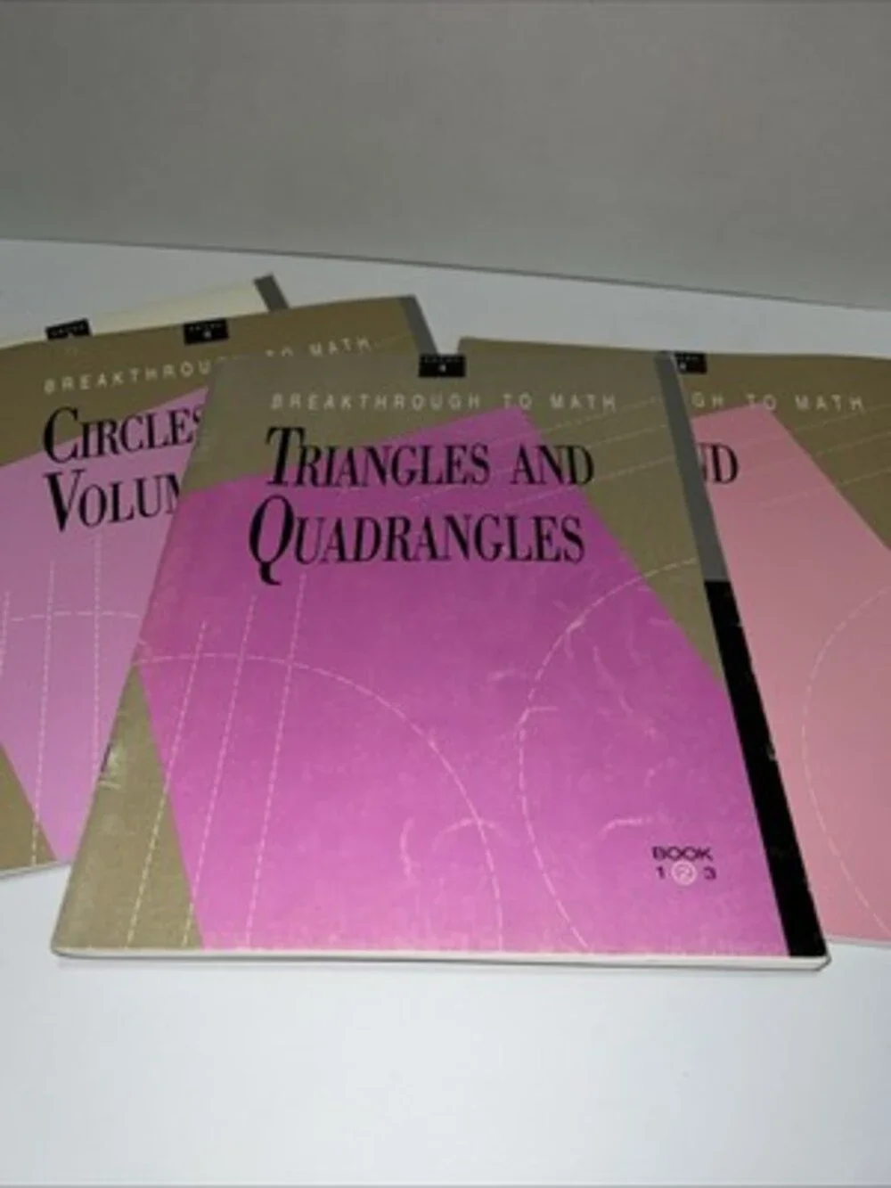 Breakthrough To Math Level 4 Set With Workbook (drawn On Back)